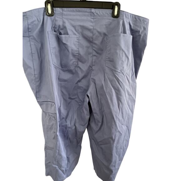 Susan Graver Weekend Womens 24W Comfort Leisure Ankle Pants Stretch Summer - Picture 7 of 8